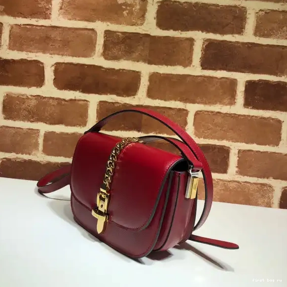 First bag ru 1969 shoulder Sylvie bag GUCCI mini 0630